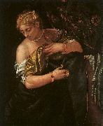 Lucretia Stabbing Herself Paolo  Veronese